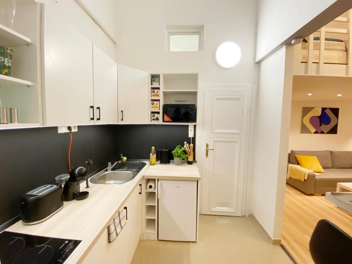 Szuper kis designlakás Budapest szívében Exterior foto